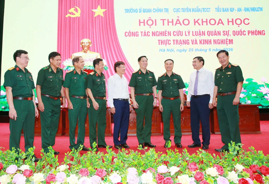 Hội thảo “Công tác nghiên cứu lý luận quân sự, quốc phòng - Thực trạng và kinh nghiệm” nhận được hơn 120 bài tham luận Hội thảo “Công tác nghiên cứu lý luận quân sự, quốc phòng - Thực trạng và kinh nghiệm” nhận được hơn 120 bài tham luận