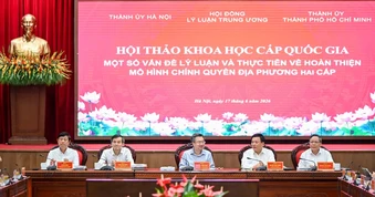 Hội thảo khoa học cấp quốc gia về hoàn thiện mô hình chính quyền địa phương 2 cấp