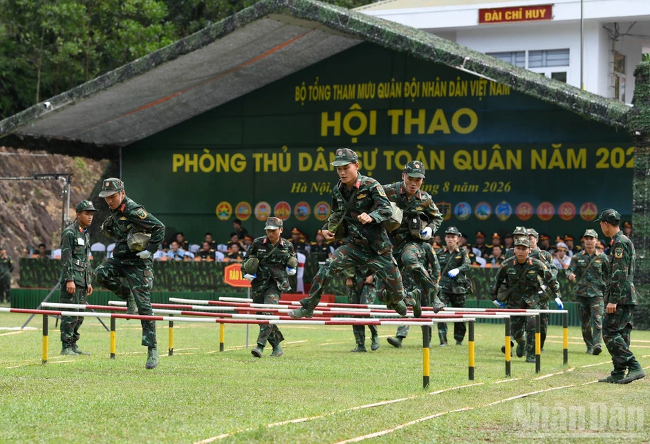 Hội thao phòng thủ dân sự toàn quân năm 2026 Hội thao phòng thủ dân sự toàn quân năm 2026