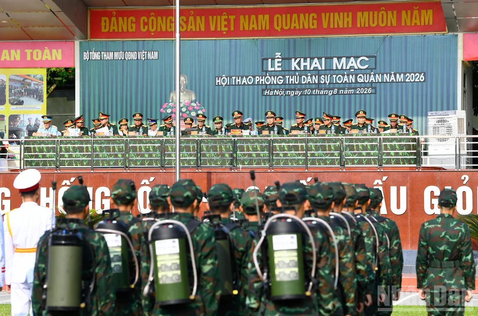 Hội thao phòng thủ dân sự toàn quân năm 2026 Hội thao phòng thủ dân sự toàn quân năm 2026