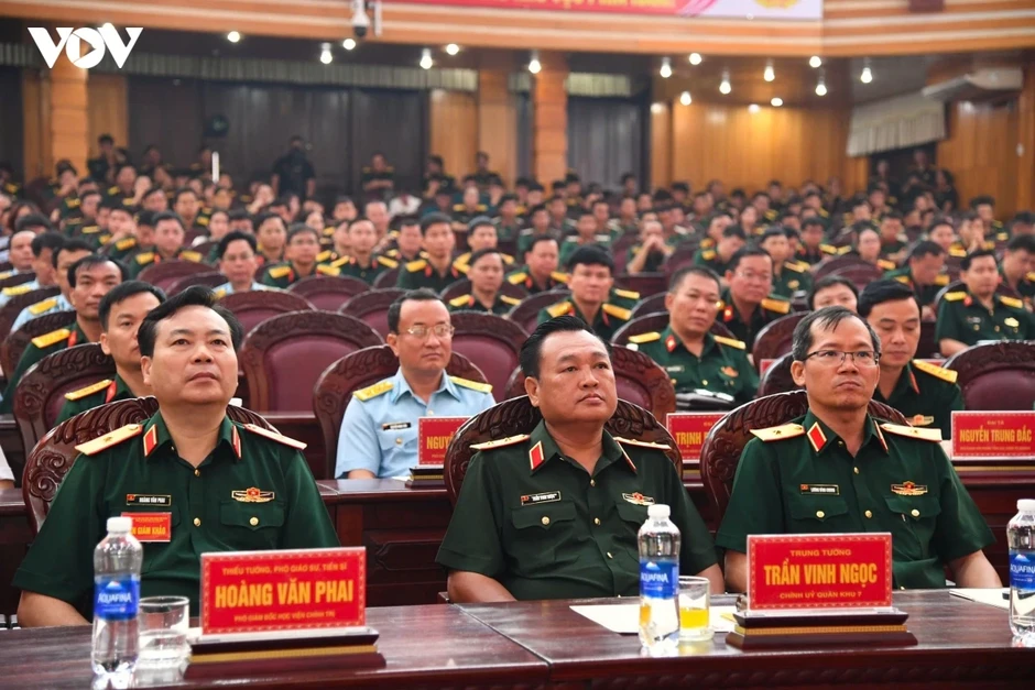 Hội thi Báo cáo viên giỏi toàn quân năm 2026 khu vực phía Nam Hội thi Báo cáo viên giỏi toàn quân năm 2026 khu vực phía Nam