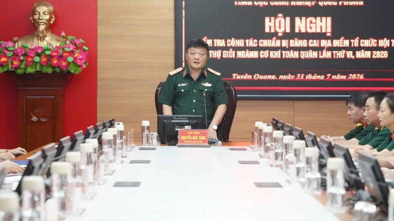 Hội thi Thợ giỏi ngành Cơ khí toàn quân lần thứ VI diễn ra từ ngày 3-7/8 Hội thi Thợ giỏi ngành Cơ khí toàn quân lần thứ VI diễn ra từ ngày 3-7/8