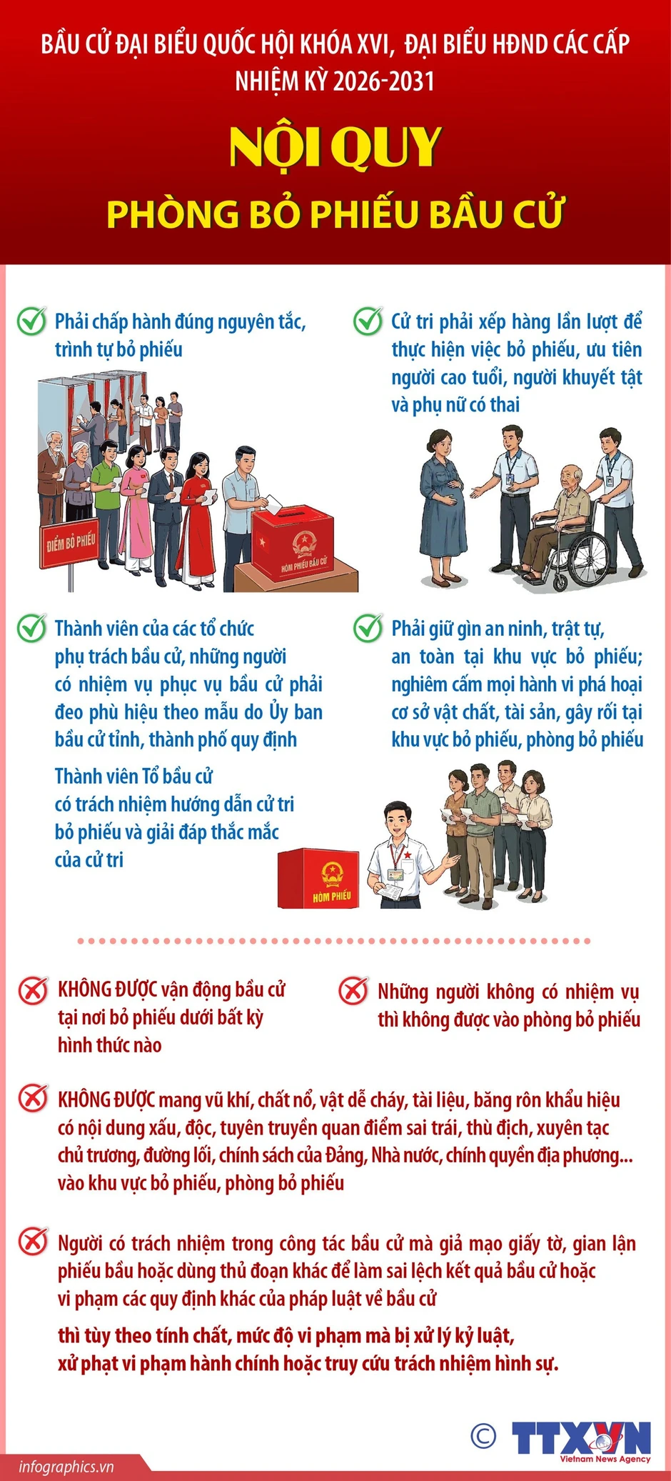 Hôm nay, gần 79 triệu cử tri cả nước đi bầu cử Hôm nay, gần 79 triệu cử tri cả nước đi bầu cử