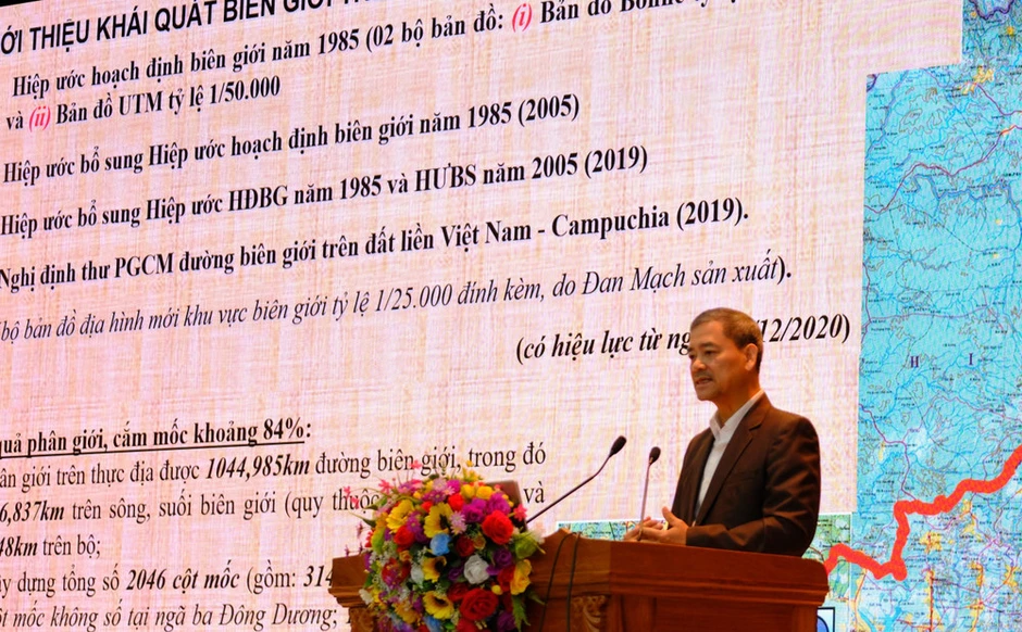 Hơn 4.000 đại biểu được tuyên truyền công tác biên giới trên đất liền Việt Nam-Campuchia