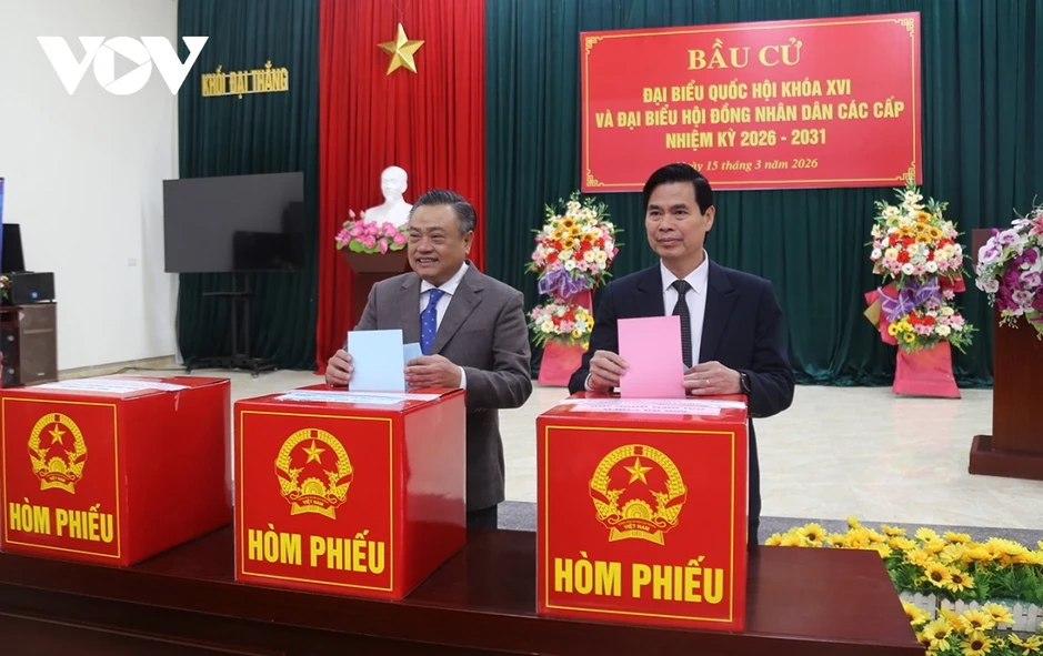 Hơn 99% cử tri tại Cao Bằng và Lạng Sơn đã hoàn thành bỏ phiếu bầu cử Hơn 99% cử tri tại Cao Bằng và Lạng Sơn đã hoàn thành bỏ phiếu bầu cử
