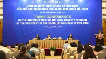 Họp báo công bố Quyết định về đặc xá năm 2026
