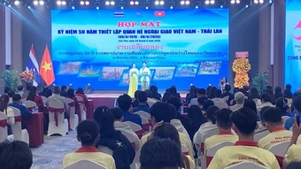 Họp mặt kỷ niệm 50 năm thiết lập quan hệ ngoại giao Việt Nam-Thái Lan