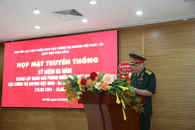 Họp mặt truyền thống Cục Chính trị Quân Giải phóng miền nam Việt Nam Họp mặt truyền thống Cục Chính trị Quân Giải phóng miền nam Việt Nam