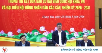 Hưng Yên công bố kết quả bầu cử ĐBQH khóa XVI và HĐND các cấp