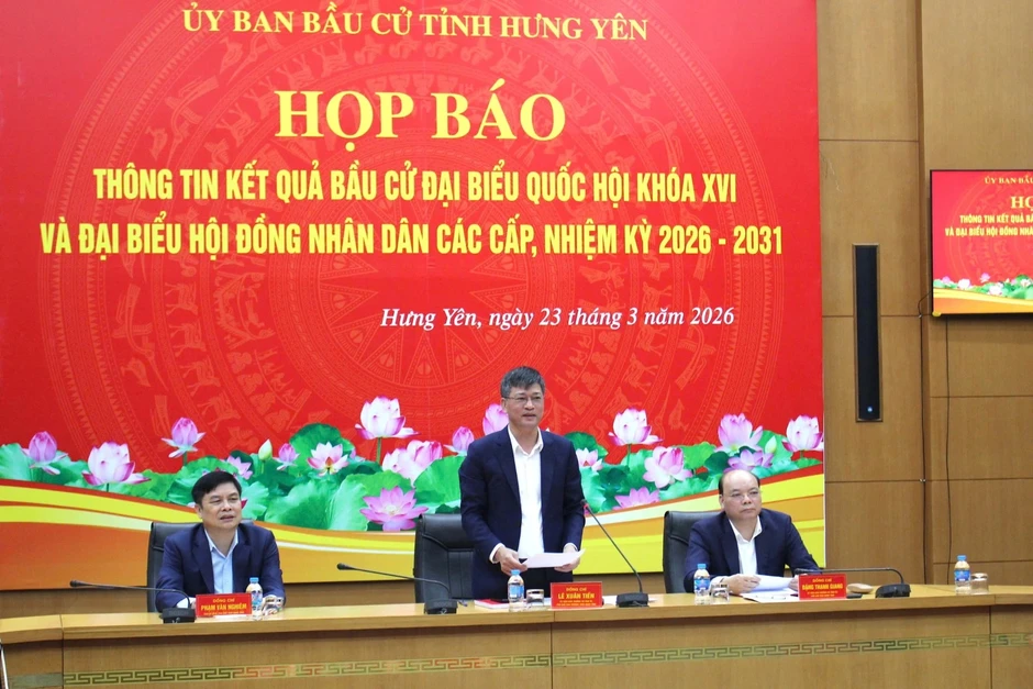 Hưng Yên đạt 99,56% cử tri đi bầu cử Hưng Yên đạt 99,56% cử tri đi bầu cử
