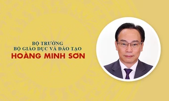 Infographic: Sự nghiệp Bộ trưởng Bộ Giáo dục và Đào tạo Hoàng Minh Sơn