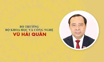 Infographic: Sự nghiệp Bộ trưởng Bộ Khoa học và Công nghệ Vũ Hải Quân