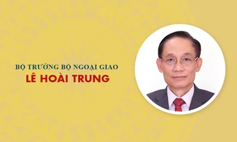 Infographic: Sự nghiệp Bộ trưởng Bộ Ngoại giao Lê Hoài Trung