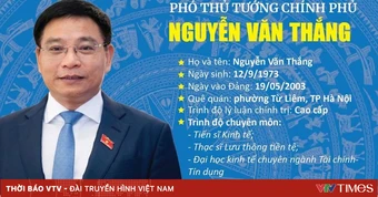 Infographic: Tiểu sử tóm tắt Phó Thủ tướng Chính phủ Nguyễn Văn Thắng