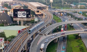 Kéo dài metro Bến Thành - Suối Tiên đến sân bay Long Thành