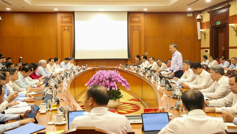 Kết luận của Tổng Bí thư, Chủ tịch nước Tô Lâm tại Phiên họp Ban Chỉ đạo Trung ương thực hiện Nghị quyết số 57
