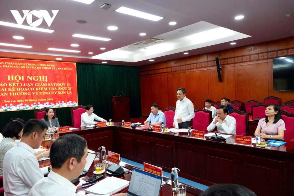 Kết luận giám sát và kiểm tra đối với Ban Thường vụ Tỉnh ủy Sơn La Kết luận giám sát và kiểm tra đối với Ban Thường vụ Tỉnh ủy Sơn La