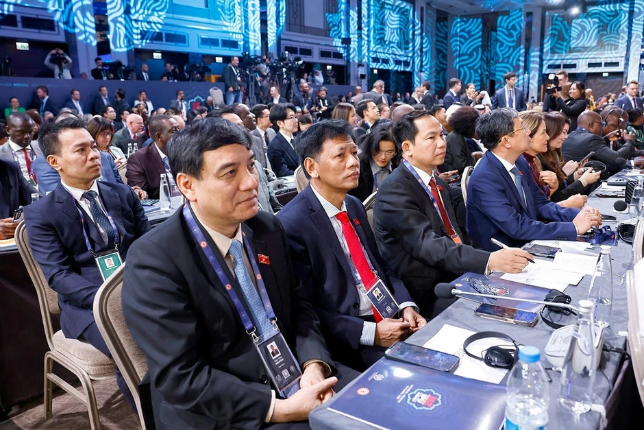 Khai mạc Đại hội đồng lần thứ 152 của Liên minh Nghị viện thế giới Khai mạc Đại hội đồng lần thứ 152 của Liên minh Nghị viện thế giới