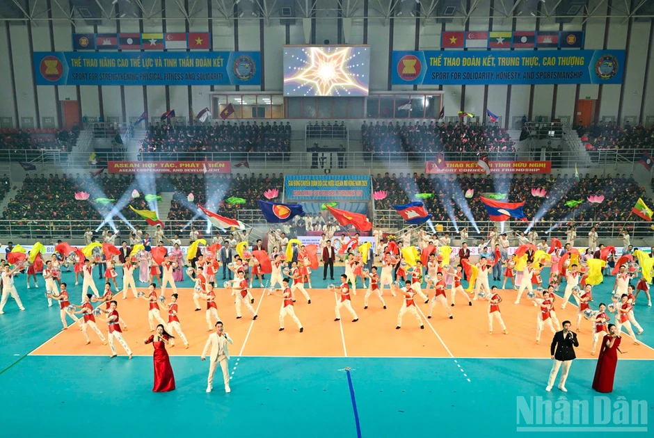 Khai mạc Giải Bóng chuyền Quân đội các nước ASEAN mở rộng năm 2026 Khai mạc Giải Bóng chuyền Quân đội các nước ASEAN mở rộng năm 2026
