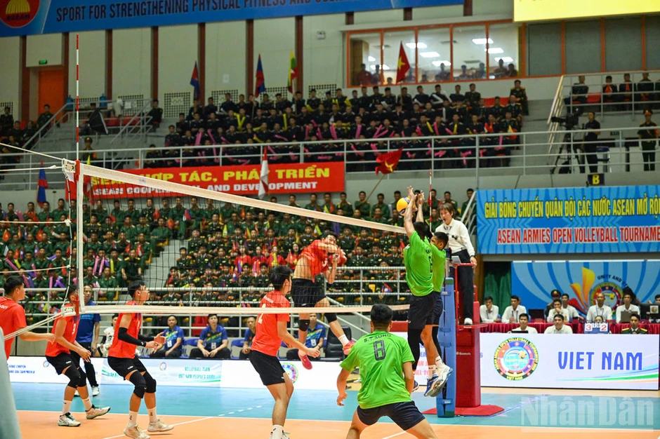 Khai mạc Giải Bóng chuyền Quân đội các nước ASEAN mở rộng năm 2026 Khai mạc Giải Bóng chuyền Quân đội các nước ASEAN mở rộng năm 2026