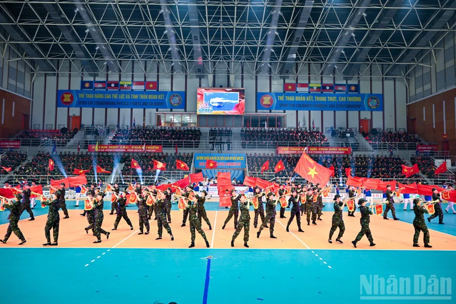 Khai mạc Giải Bóng chuyền Quân đội các nước ASEAN mở rộng năm 2026 Khai mạc Giải Bóng chuyền Quân đội các nước ASEAN mở rộng năm 2026
