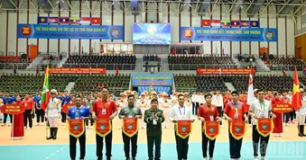 Khai mạc Giải Bóng chuyền Quân đội các nước ASEAN mở rộng năm 2026