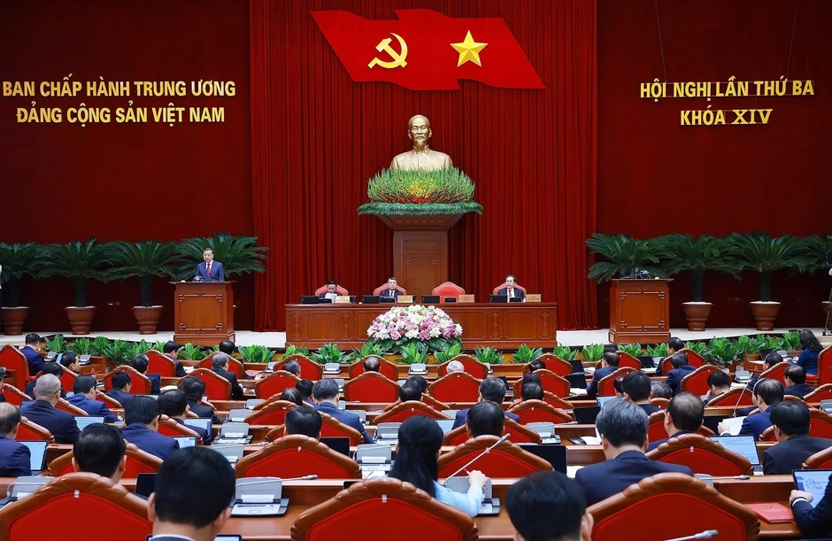 Khai mạc hội nghị lần thứ ba Ban chấp hành Trung ương Đảng khóa 14 Khai mạc hội nghị lần thứ ba Ban chấp hành Trung ương Đảng khóa 14