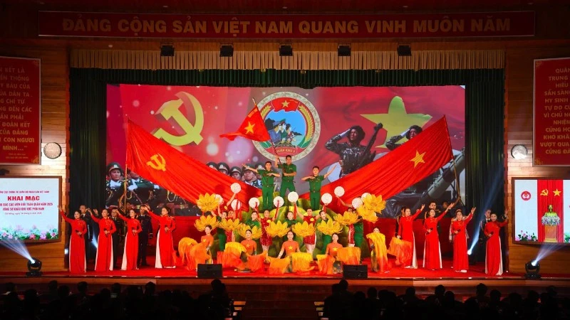 Khai mạc Hội thi Báo cáo viên giỏi toàn quân năm 2026 khu vực phía nam Khai mạc Hội thi Báo cáo viên giỏi toàn quân năm 2026 khu vực phía nam