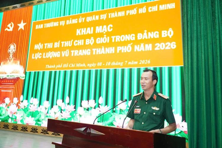 Khai mạc Hội thi Bí thư chi bộ giỏi trong Lực lượng vũ trang TP Hồ Chí Minh năm 2026 Khai mạc Hội thi Bí thư chi bộ giỏi trong Lực lượng vũ trang TP Hồ Chí Minh năm 2026