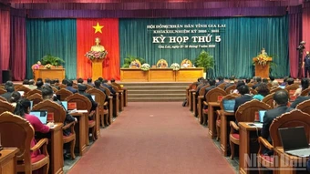 Khai mạc Kỳ họp thứ năm Hội đồng nhân dân tỉnh Gia Lai khóa XIII
