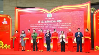 Khai mạc Ngày sách và phát động phong trào đọc sách trong Công an nhân dân