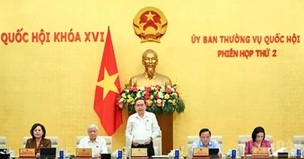 Khai mạc Phiên họp thứ 2 của Ủy ban Thường vụ Quốc hội