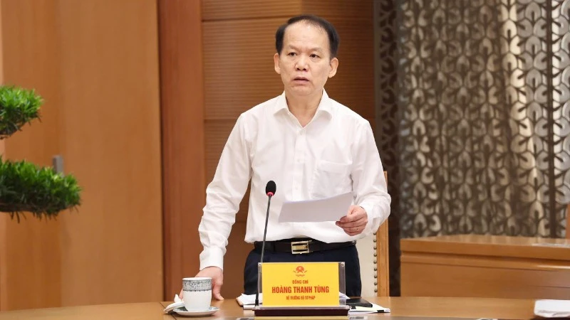 Khẩn trương hoàn thiện thí điểm chấm điểm KPI trong công tác xây dựng pháp luật Khẩn trương hoàn thiện thí điểm chấm điểm KPI trong công tác xây dựng pháp luật