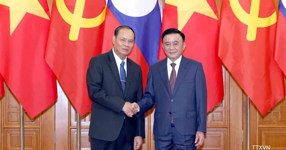 Khẳng định quyết tâm đưa quan hệ Việt Nam-Lào phát triển thực chất, bền vững hơn