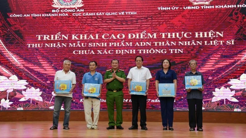 Khánh Hòa triển khai cao điểm thu mẫu ADN thân nhân liệt sĩ