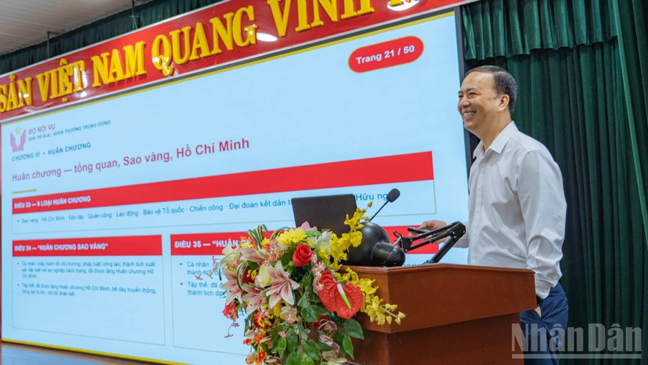 Khối thi đua các cơ quan Đảng Trung ương tập huấn công tác thi đua, khen thưởng năm 2026 Khối thi đua các cơ quan Đảng Trung ương tập huấn công tác thi đua, khen thưởng năm 2026