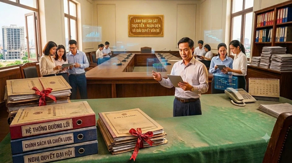 Khơi thông điểm nghẽn “nói nhiều làm ít, nói hay làm dở” Khơi thông điểm nghẽn “nói nhiều làm ít, nói hay làm dở”