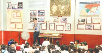 Không gian kể chuyện Bác