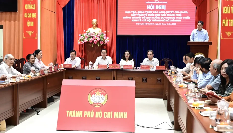 Không ngừng đổi mới nội dung, phương thức hoạt động của hệ thống Mặt trận Tổ quốc Việt Nam TPHCM