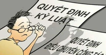 Không thực hiện điều động công chức đang bị kỷ luật