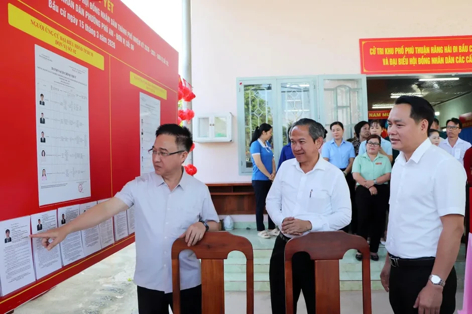 Kiểm tra việc vận hành thử quy trình bầu cử Kiểm tra việc vận hành thử quy trình bầu cử