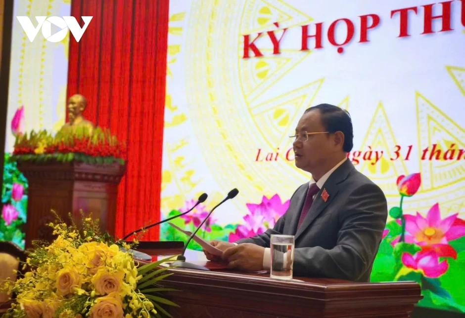 Kiện toàn các chức danh lãnh đạo chủ chốt tỉnh Lai Châu Kiện toàn các chức danh lãnh đạo chủ chốt tỉnh Lai Châu