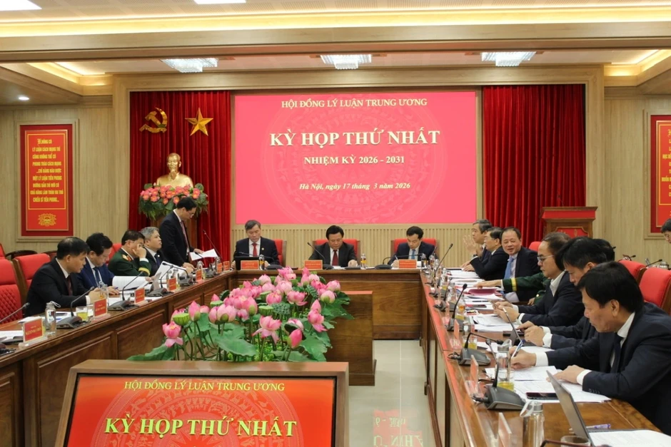 Kỳ họp thứ nhất của Hội đồng Lý luận Trung ương nhiệm kỳ 2026-2031 Kỳ họp thứ nhất của Hội đồng Lý luận Trung ương nhiệm kỳ 2026-2031