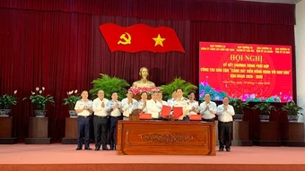Ký kết chương trình “Cảnh sát biển đồng hành với ngư dân” giai đoạn 2025-2030