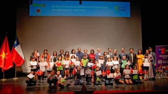 Kỷ niệm 55 năm thiết lập quan hệ ngoại giao Việt Nam-Chile tại thủ đô Santiago