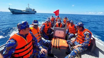 Lá phiếu chủ quyền trên sóng thềm lục địa