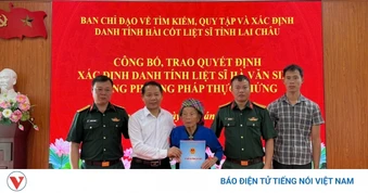 Lai Châu công nhận danh tính liệt sĩ Hà Văn Sinh sau 76 năm hy sinh
