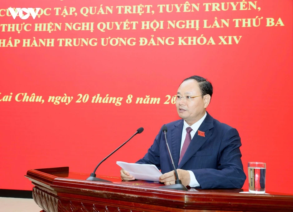 Lai Châu: Cụ thể hóa Nghị quyết Trung ương 3, đề cao trách nhiệm người đứng đầu