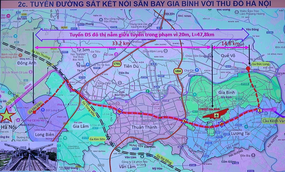 Làm đường nối sân bay Gia Bình với Hà Nội theo hình thức xây dựng khẩn cấp Làm đường nối sân bay Gia Bình với Hà Nội theo hình thức xây dựng khẩn cấp