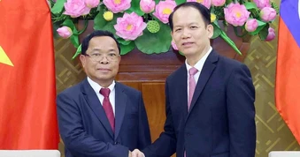 Làm sâu sắc hơn nữa quan hệ hợp tác giữa Bộ Tư pháp Việt Nam - Lào